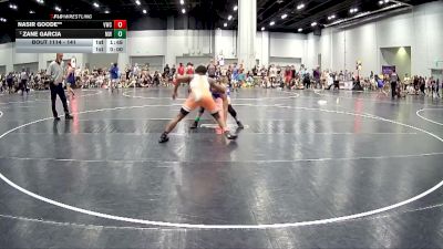 141 lbs Champ. Round 2 - Nasir Goode**, Virginia Wreckin` Crew vs Zane Garcia, Modern Warrior