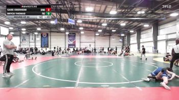 106 lbs Round Of 64 - Gabe Oberheim, Buffalo Valley Black vs Bryce Thomas, Freakztyle Wrecking Crew