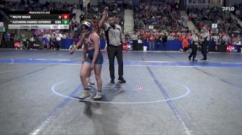 100 lbs Cons. Semi - Alexandra Ramirez Gutierrez, Dodge City Wrestling Academy vs Rilyn Beas, Jr Viking