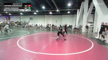 137 lbs Round Of 16 - Matthew Engebretson, Unattached vs Samuel Rodriguez, Mantanona TC