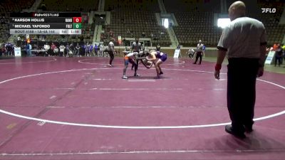 1A-4A 144 Quarterfinal - Michael Yafondo, Fultondale vs Karson Hollis, Ranburne