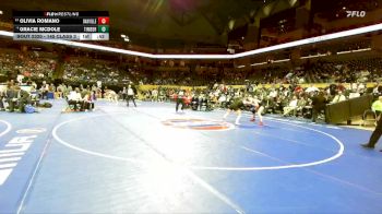 145 Class 2 lbs Cons. Round 3 - Olivia Romano, Oakville vs Gracie Mcdole, Timberland