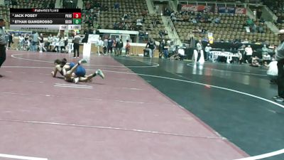 6A 150 lbs Quarterfinal - Ethan Giangrosso, Gulf Shores vs Jack Posey, Pike Road School