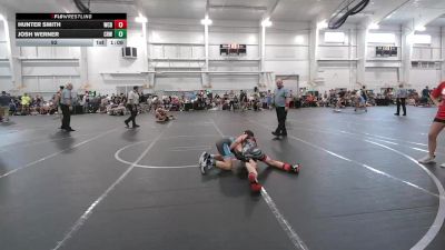 92 lbs Round 4 (8 Team) - Hunter Smith, Wrecking Crew Black vs Josh Werner, CrossRoads Wrestling