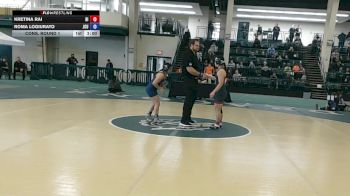 124 lbs Cons. Round 1 - Roma LoGiurato, John Carroll vs Kretina Rai, Hiram