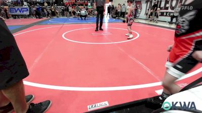 60 lbs Round Of 16 - Luke Crain, Skiatook Youth Wrestling vs Ronald Silkey, Hilldale Youth Wrestling Club