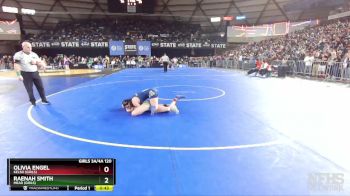 Girls 3A/4A 120 Cons. Semi - Raenah Smith, Mead (Girls) vs Olivia Engel, Kelso (Girls)