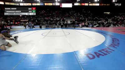 6A 126 lbs Champ. Round 1 - Daniel Meier, Owyhee vs Rodrigue Enock, Caldwell
