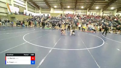 67 lbs Semifinal - Viliami Nau Rarick, Westlake Wrestling Club vs Atlas Trout, Wasatch Wrestling Club