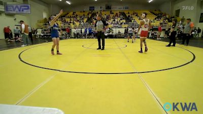 112-A lbs Quarterfinal - Haeyden Boliver, Fort Gibson Youth Wrestling vs Kolten Terwilliger, Vinita
