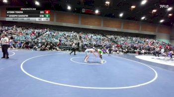 120 lbs Champ. Round 3 - Joseph Sarafin, St. Mary`s vs Ayden Tokita, Skyline ID