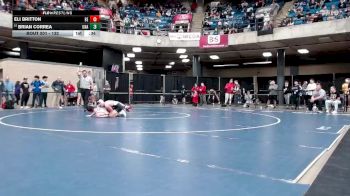 132 lbs Champ. Round 2 - Brian Correa, Unattached vs Eli Britton, Unattached