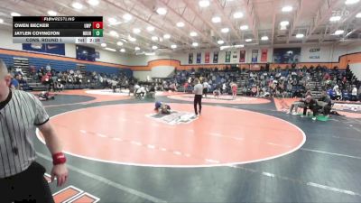 141 lbs Cons. Round 1 - Jaylen Covington, Millikin University vs Owen Becker, Wisconsin - Platteville