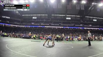 D1-157 lbs Quarterfinal - Marco Marino, Clarkston vs Elon Taylor, Fraser