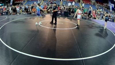 88 lbs Cons 16 #2 - Jay McQuiston, PA vs Trey Kraemer, MN