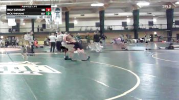 141 lbs Consi Of 4 - Ryan Kennedy, Maryland vs Nick Vafiadis, Navy