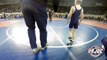 52 lbs Round Of 32 - Braelyn Reed, Cardinal Wrestling Club vs Hayes McCarthy, Husky Wrestling Club