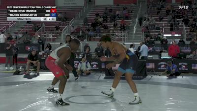 125 kg Quarters - Demetrius Thomas, NYAC/Brown RTC vs Daniel Kerkvliet Jr, Spartan Combat RTC/ TMWC