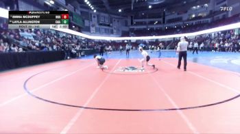 145 lbs Champ. Round 1 - Emma McDuffey, Ridgevue vs Layla Allington, Eagle