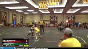 70 lbs Round 2 (4 Team) - Jared Haddock, Armory Blue vs Kellon Kanaskie, Kings Krew