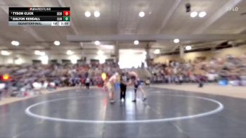 A 215 lbs Quarterfinal - Tyson Click, Samuel Everett School Of Innovation vs Dalton Kendall, Clinton High School