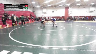 140 lbs Cons. Round 4 - Caden McCutchan, Cloverdale vs Dominic Garingarao, Benicia