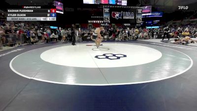 215 lbs Champ. Rd Of 64 - Eaghan Fleshman, IA vs Kyler Olson, UT