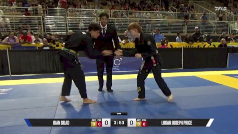 Logan Joseph Price vs Idan Gilad 2025 Pan Kids Jiu-Jitsu IBJJF Championship