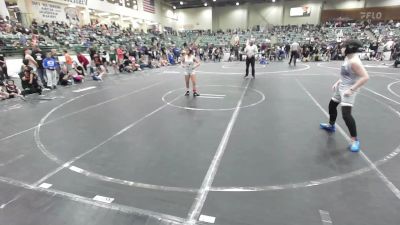 106 lbs Round Of 16 - Ava Mitchell, NorCal Nomads vs Kellen Hundersmarck, Small Town Grims