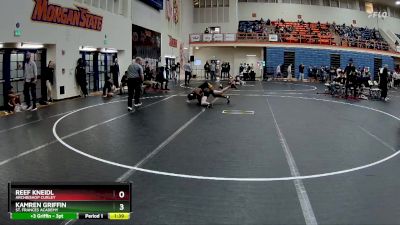 126 lbs Champ. Round 2 - Kamren Griffin, St. Frances Academy vs Reef Kneidl, Archbishop Curley