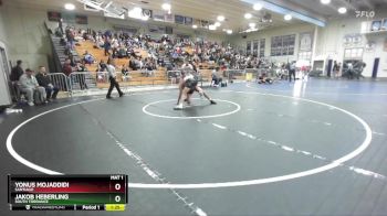 157 lbs Champ. Round 1 - Yonus Mojaddidi, Santiago vs Jakob Heberling, South Torrance