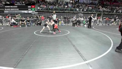 75 lbs Consi Of 8 #1 - Jionni Milazzo, Cordoba Trained vs Blake Griffiths, Highlanders