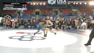 144 lbs Cons. Sub-quarters - Mihai Necula, Georgia vs Coreu Powe, Alabama
