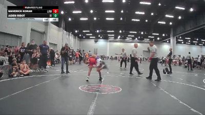 65 lbs Quarterfinal - Aiden Ribot, Eagle Empire vs Maverick Koran, Lassiter Jr Trojans Wrestling