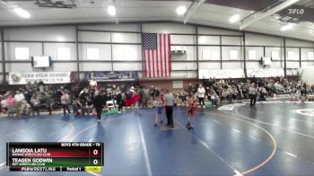 79 lbs Cons. Round 1 - Teagen Godwin, Roy Wrestling Club vs Langoia Latu, Ravage Wrestling Club