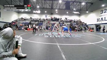 175 lbs Consi Of 16 #2 - Ja'lynn Estes, Will Rogers vs Cooper Haughn, Coweta