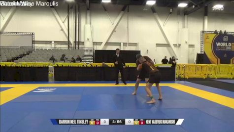 Kent Yasuyuki Nakanishi vs Darrin Neil Tinsley 2024 World IBJJF Jiu-Jitsu No-Gi Championship