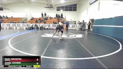 175 lbs Cons. Round 4 - Daniel Navarro, Mayfair vs Isaac Cervantes, Righetti