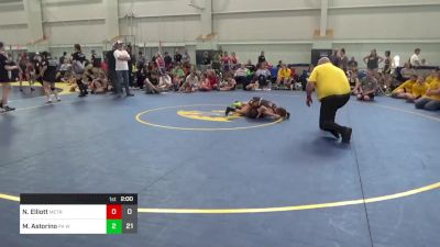 75 lbs Final - Nora Elliott, Metro All-Stars vs McKenzie Astorino, PA West