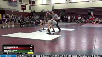 113 lbs Quarterfinal - Kameron Kremer, Independence vs Jason Eastman, Benton Community