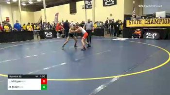 87 lbs Prelims - Logan Milligan, North Hills vs Melvin Miller, Bishop McCort