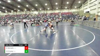 180 lbs Cons. Round 1 - Rowdy Crump, Ruis Wrestling Academy vs Connor Kennedy, Empire