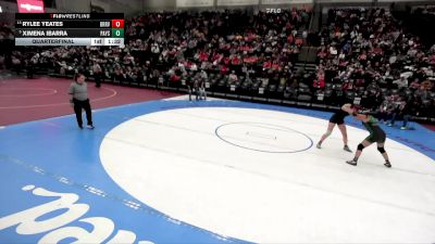 4A 135 lbs Quarterfinal - Ximena Ibarra, Payson vs Rylee Yeates, Bear River