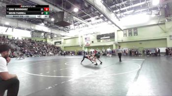 120 lbs Cons. Round 2 - Erik Rodriguez, SYLMAR vs Devin Farrell, CANOGA PARK