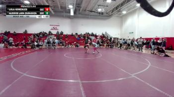105 lbs Semifinal - Alisson Lara Zaragoza, Greeley West vs Lola Gonzales, Chatfield