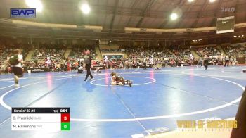 67 lbs Consi Of 32 #2 - Cruz Prasnicki, Dakota Boyz Wrestling Club vs Mason Hammons, Fremont Wrestling Club