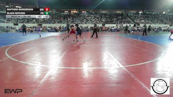 138 lbs Round Of 16 - Matthew Morgerson, Sapulpa Jr High vs Blake Ketcher, Pryor Tigers Wrestling