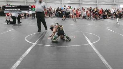 56 lbs Round 1 (4 Team) - Landon Wray, Perrysburg WC vs Kham Poindexter, Shamrock WC