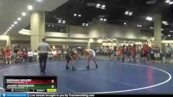182 lbs Round 9 (10 Team) - Brennan Houser, Illinois Top Dawgs vs Jayden Henderson, Westerville North
