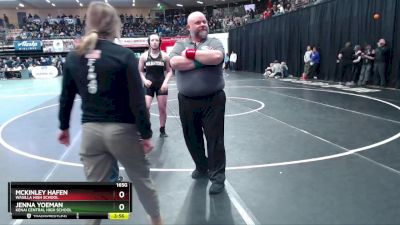 165G Quarterfinal - McKINLEY HAFEN, Wasilla High School vs Jenna Yoeman, Kenai Central High School